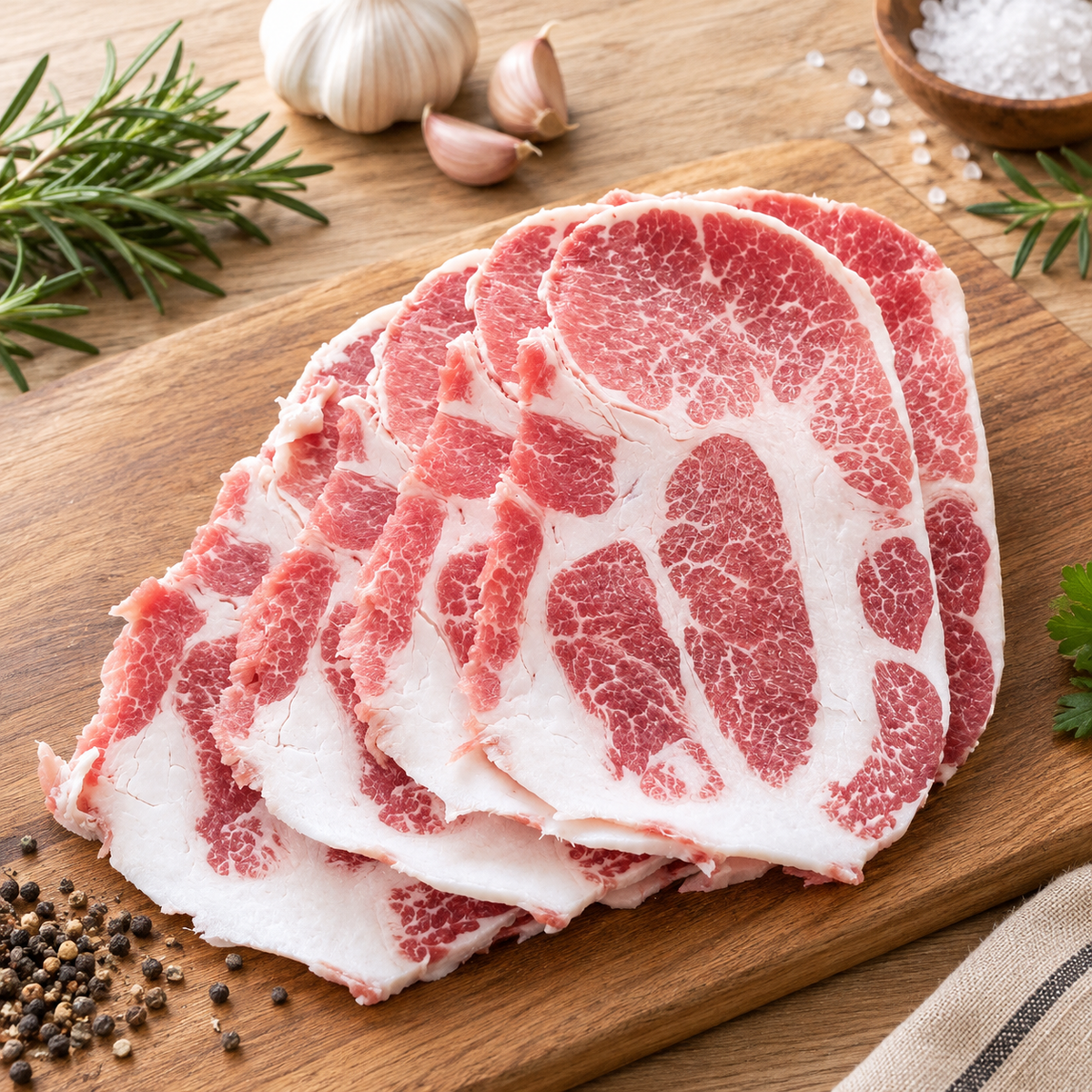 西班牙伊比利亞梅頭火鍋片 Ibérico Pork Collar Slices