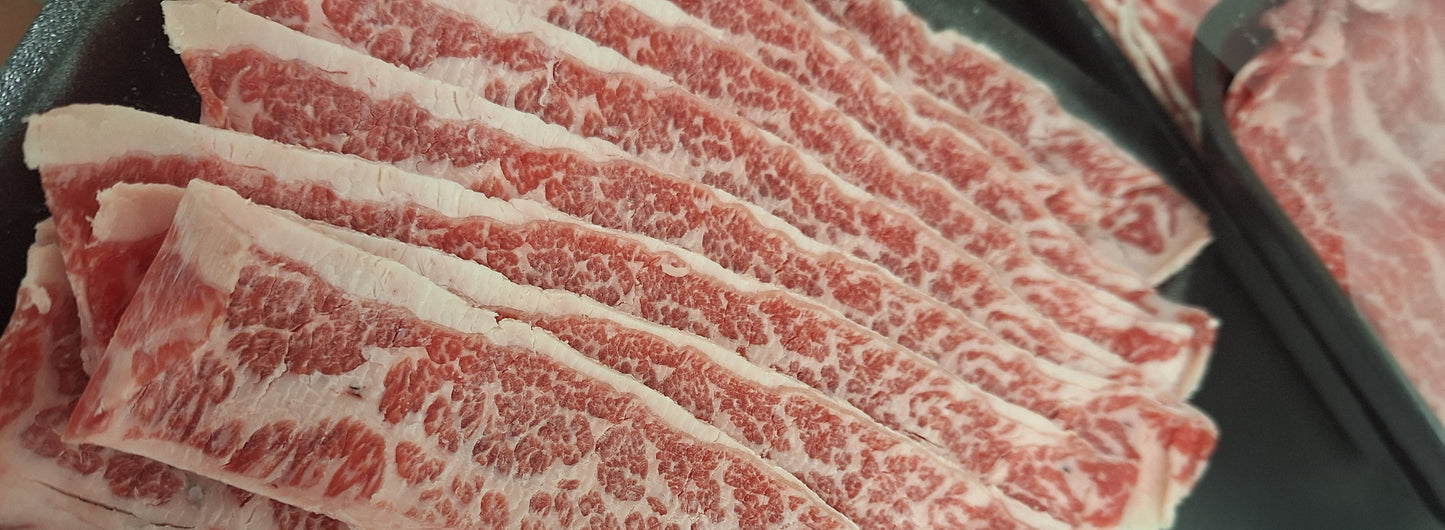 蘇格蘭極上牛小排薄切 Premium Beef short ribs slices