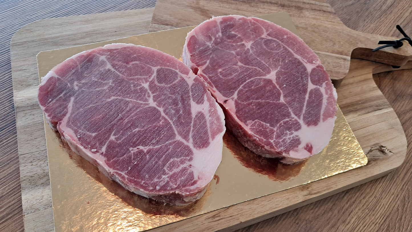 西班牙無激素白豚肉扒 Spain White Pork Chop