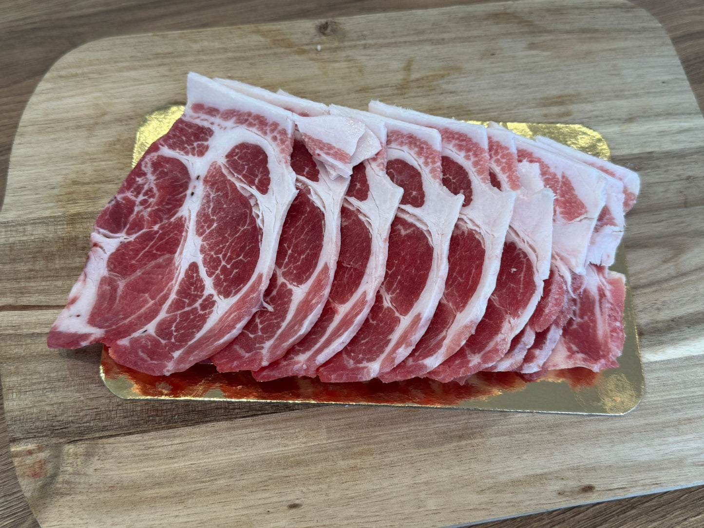 黑豚烤肉片 Kurobuta Pork（thick cut)