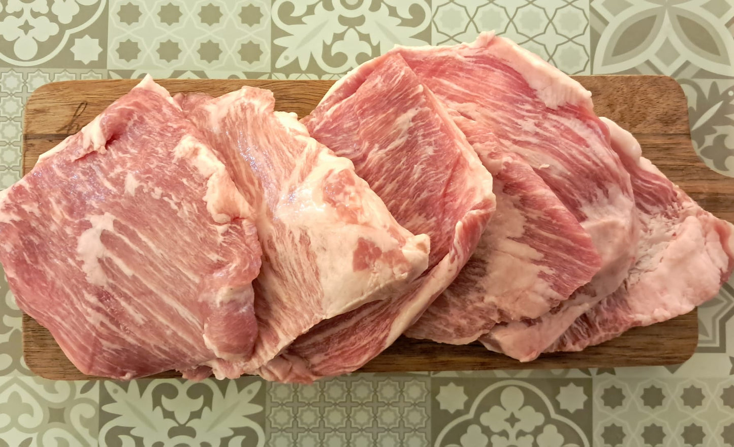 伊比利亞黑毛豬頸肉 Iberico Pork Jowl Meat